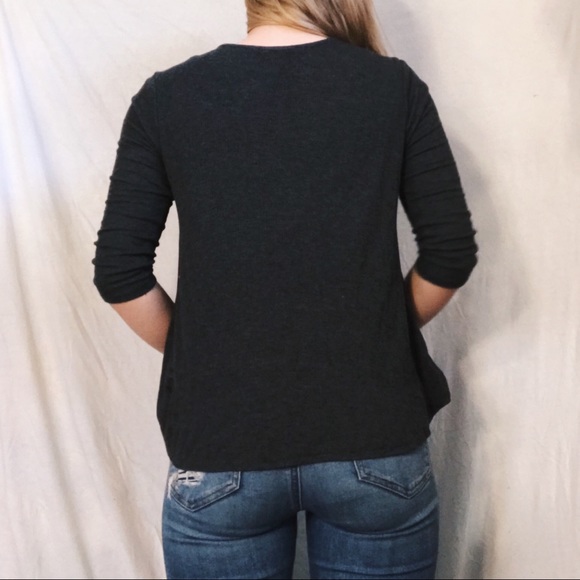 Faux Wrap Shirt - Picture 3 of 3